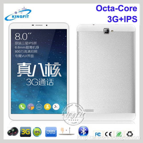 Android 4.4 Octa Core Super Smart 3G Tablet PC 8MP Camera